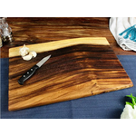 Tuckahoe Hardwoods Live Edge Cutting Board-Large 18x12