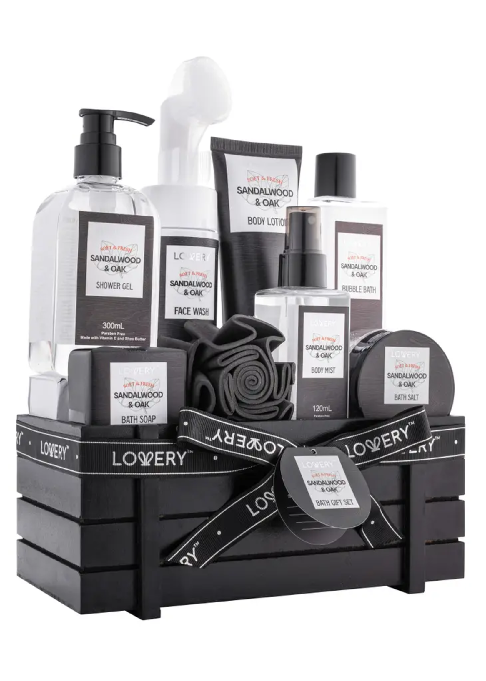 Lovery Mens Bath Gift Set