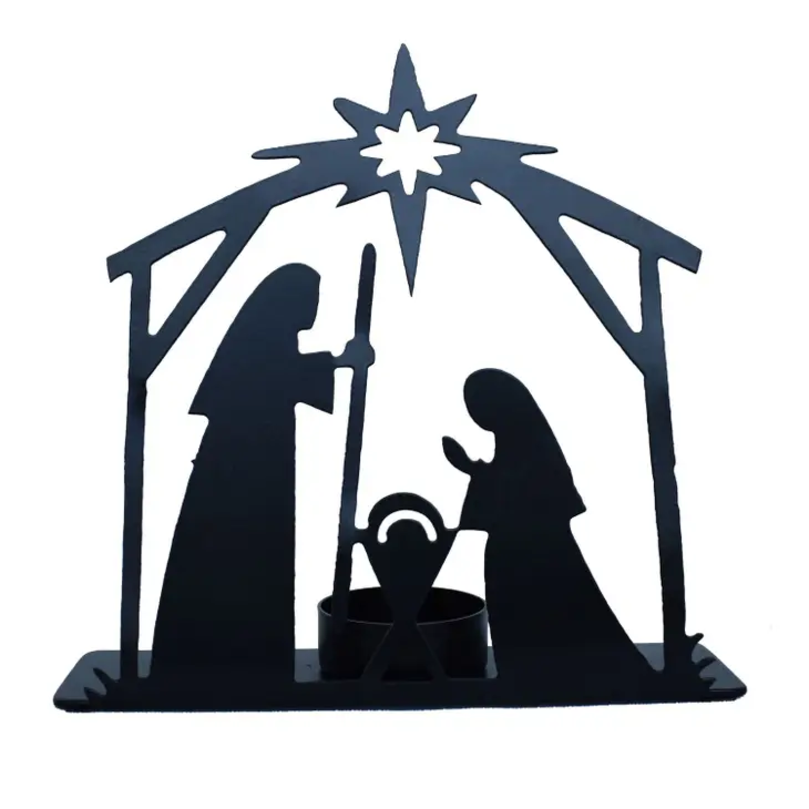 Mira Fair Trade Metal Nativity Scene Small