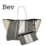 Threaded Pear Neoprene Tote & Zipper Pouch