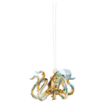C&F Home Glass Octopus Ornament
