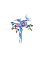 C&F Home Palmetto Moon Ornament with Light