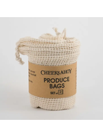 Cheeks Ahoy Produce Bag - organic cotton