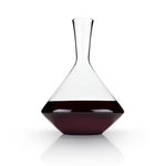 Viski Raye Angled Lead Free Crystal Decanter