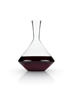 Viski Raye Angled Lead Free Crystal Decanter