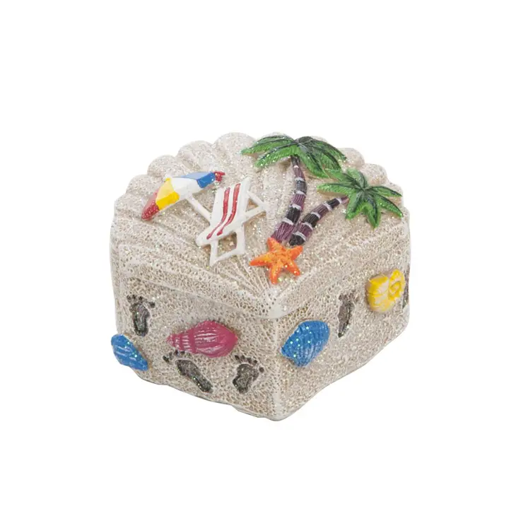 Sand Box Mini Shell Resin Sand Shell Box - Prim in Proper