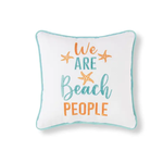 C&F Home We are Beach People Throw Pillow