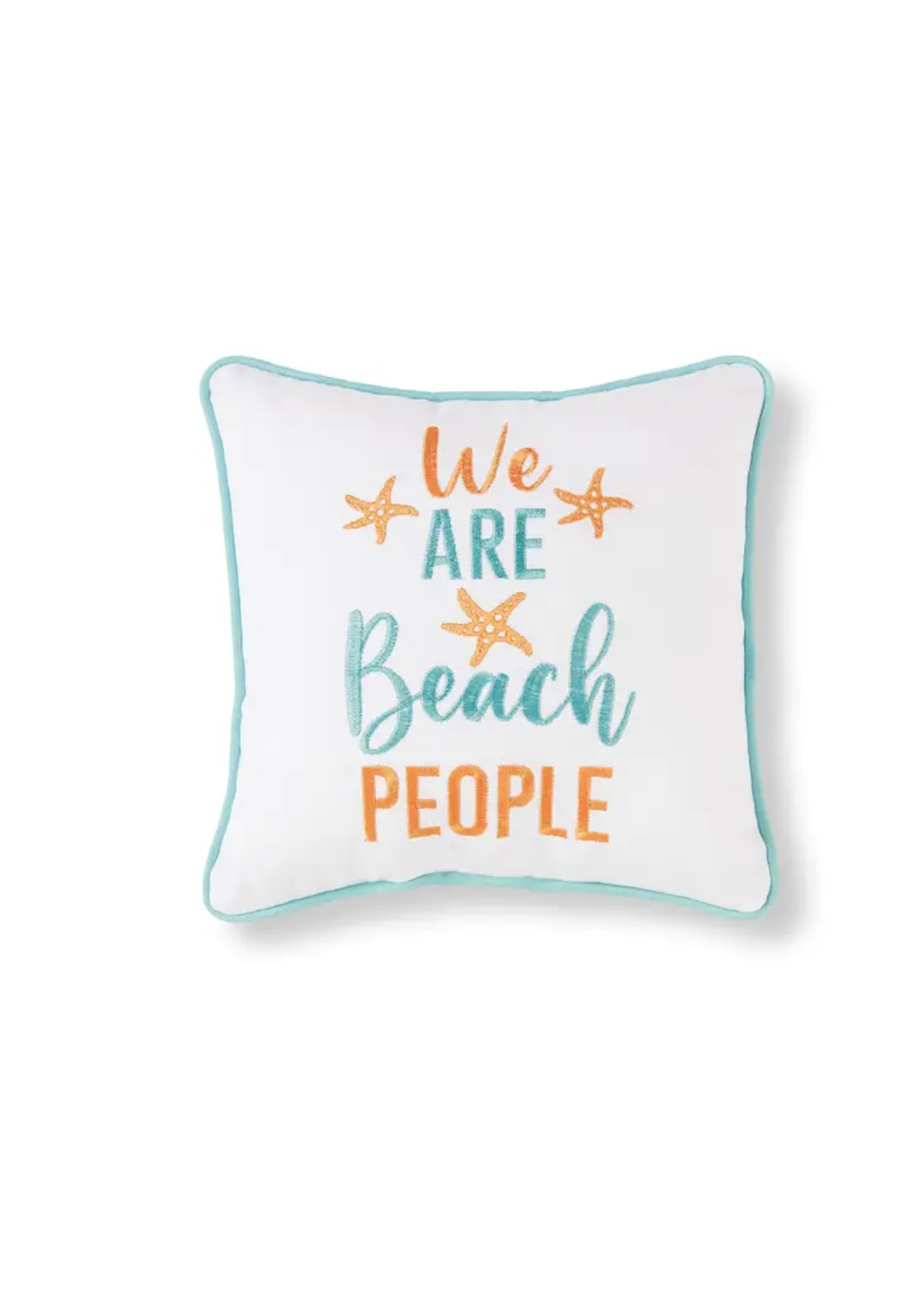 C&F Home We are Beach People Throw Pillow