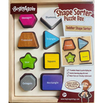 BeginAgain Shape Sorter Puzzle Box