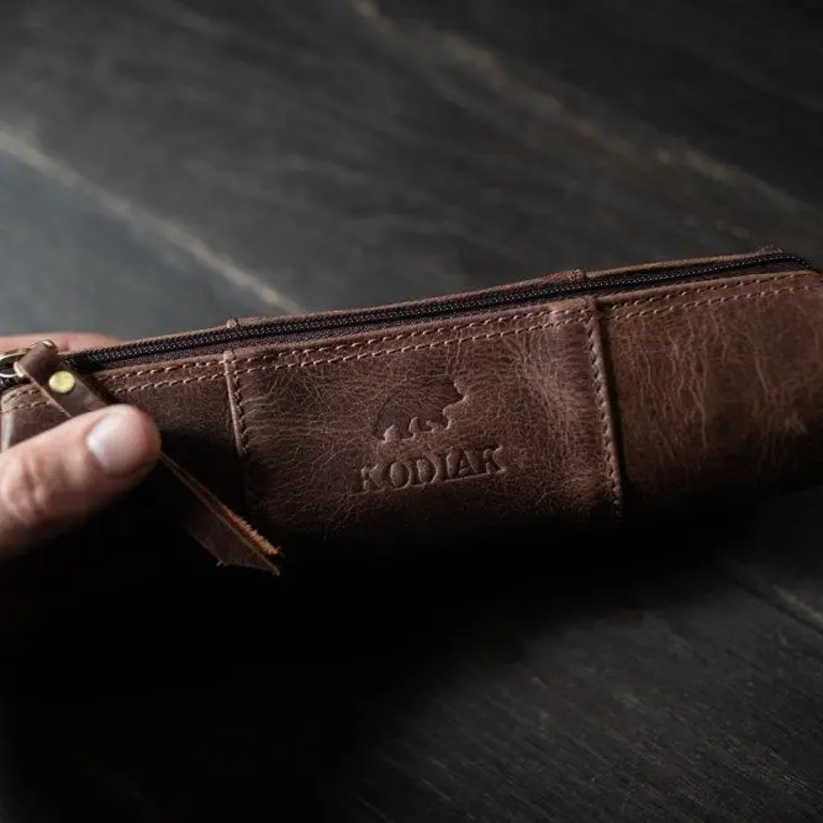 Kodiak Leather Leather Pencil Case