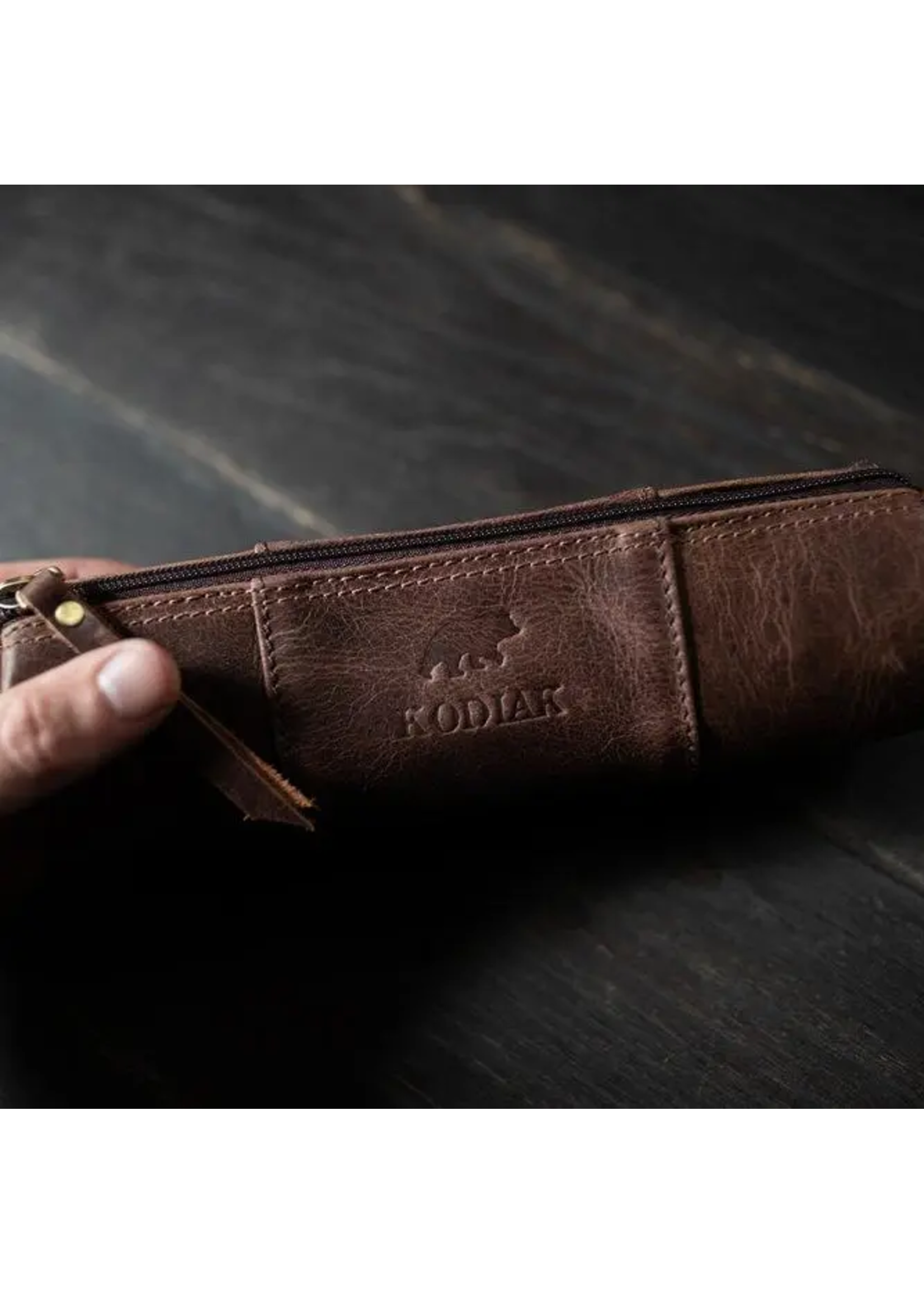 Kodiak Leather Leather Pencil Case
