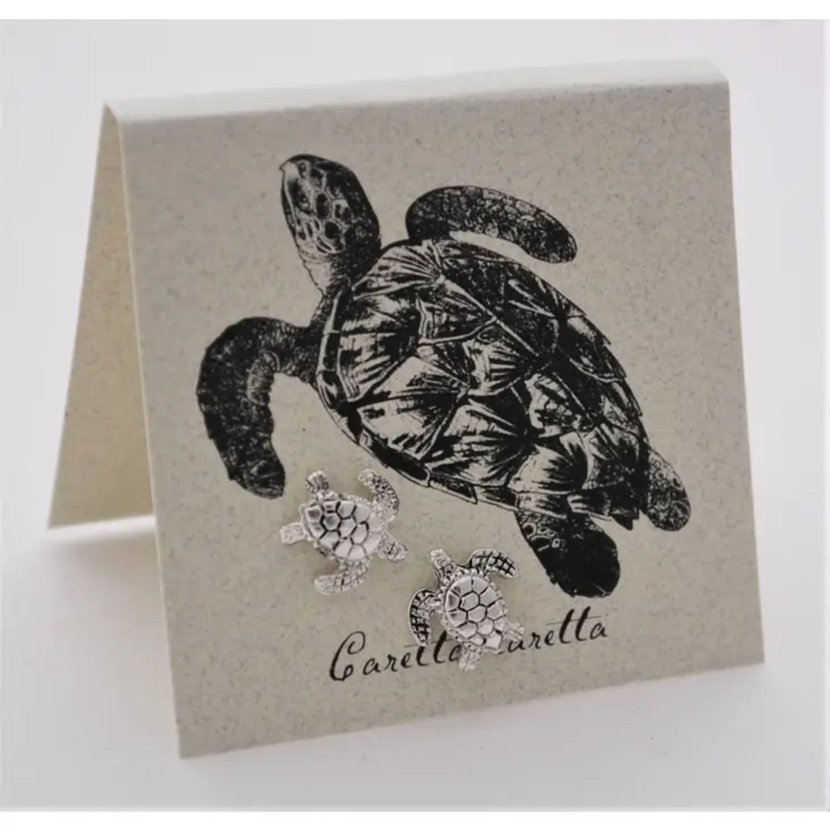 Semaki & Bird Sea Turtle Earrings