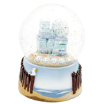 Beachcombers Sand Dollar Snow Globe