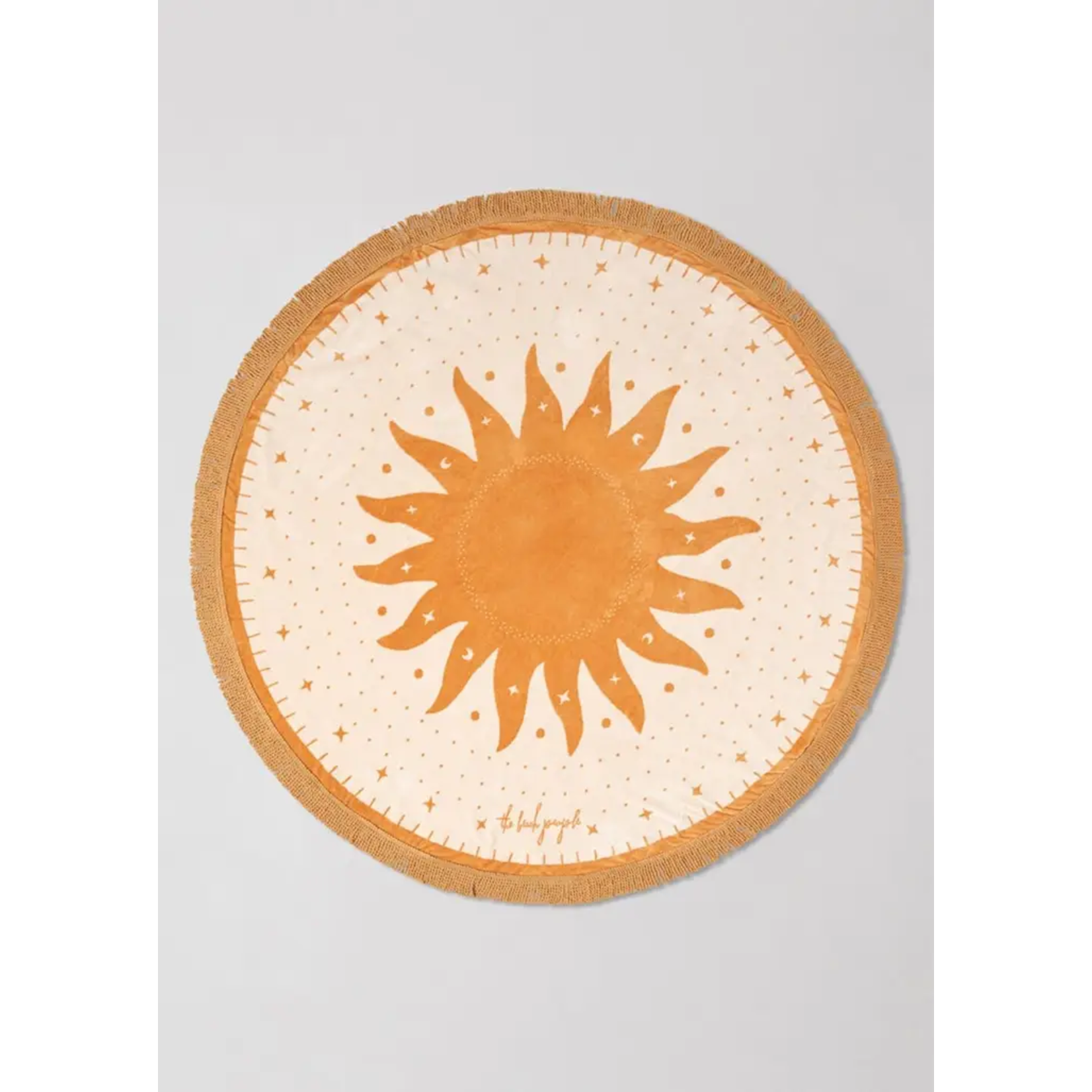 The Beach People Lune Round Towel