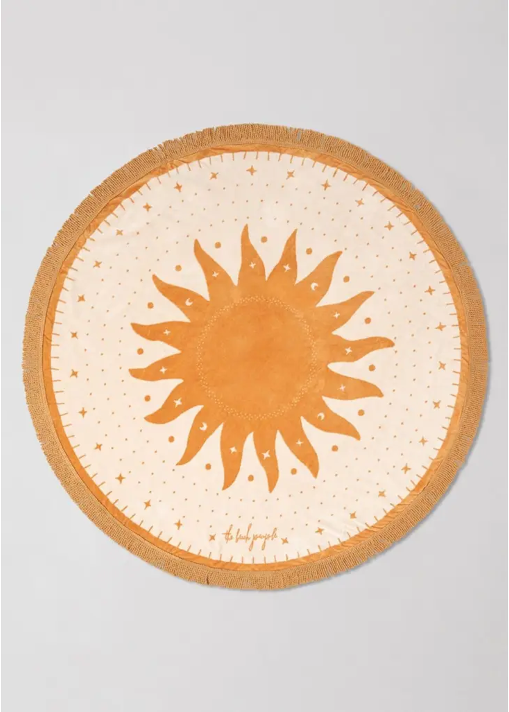 The Beach People Lune Round Towel