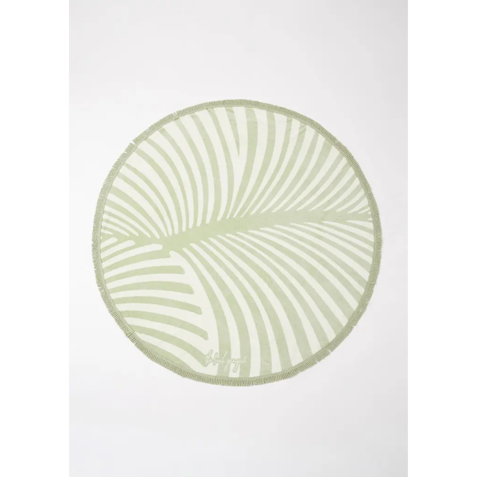 The Beach People Palma Round Towel