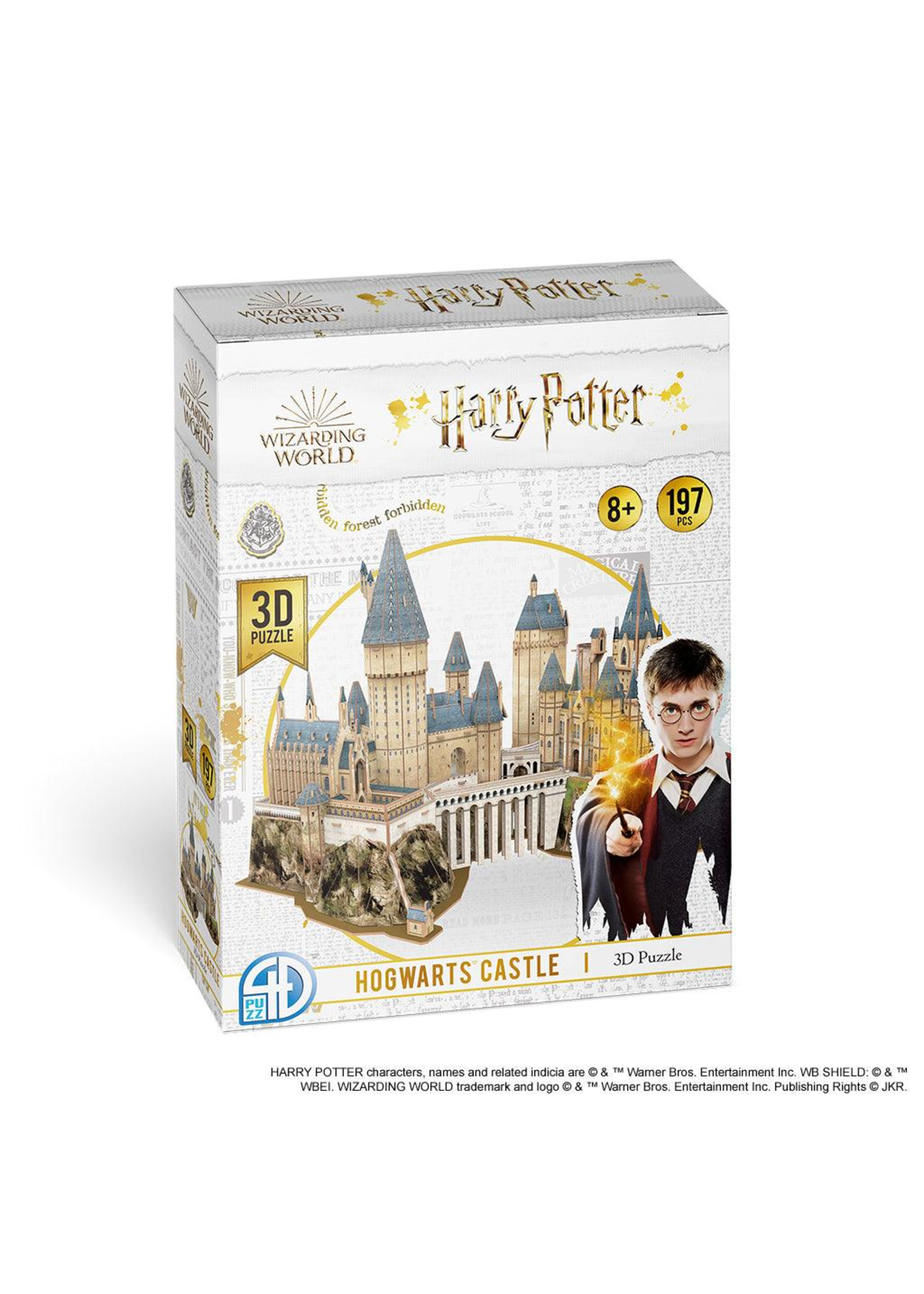 4D Model Kit Hogwarts Castle