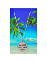 Paradise Beach Jewelry Happy Place Necklace