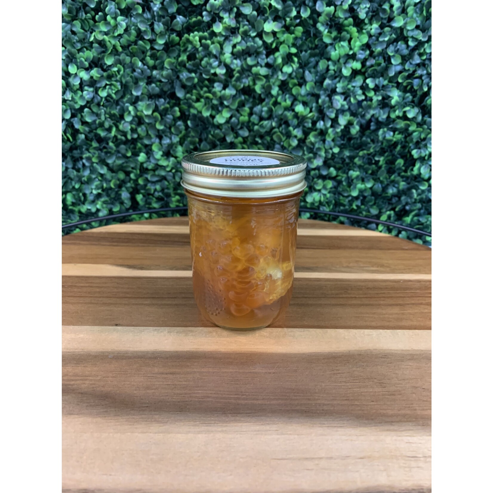 T's Bees Honey Comb - 8 oz Chuck Jar