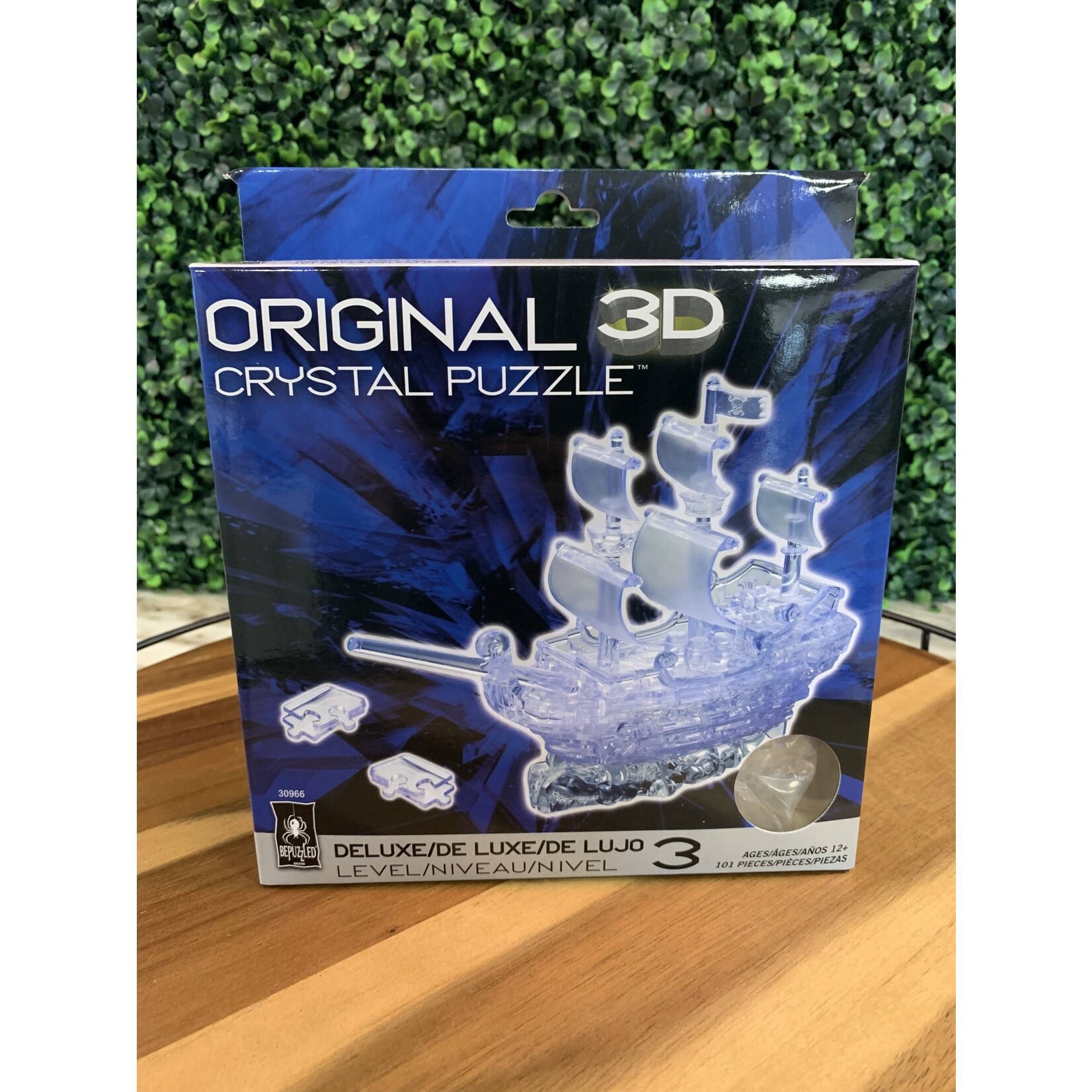 University Games 3D Crystal Puzzle - Pirate Ship