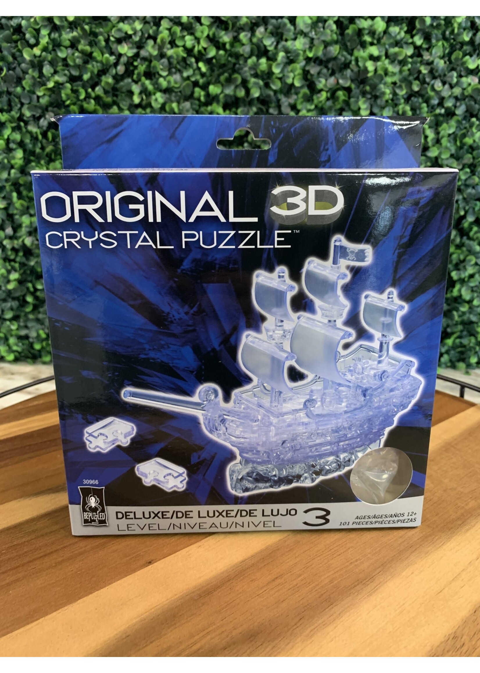 University Games 3D Crystal Puzzle - Pirate Ship