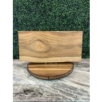 Tuckahoe Hardwoods Square End Charcuterie Board - Live Edge - Cutting Board