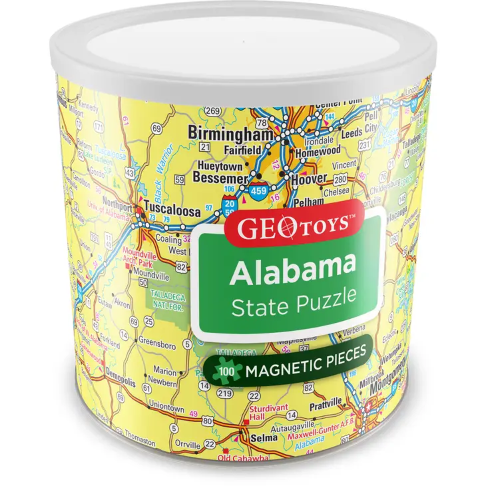 Geotoys Magnetic Alabama Puzzle
