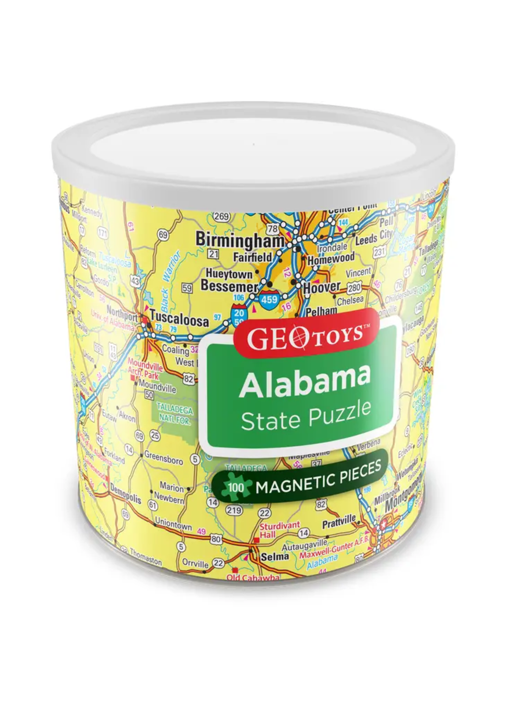 Geotoys Magnetic Alabama Puzzle