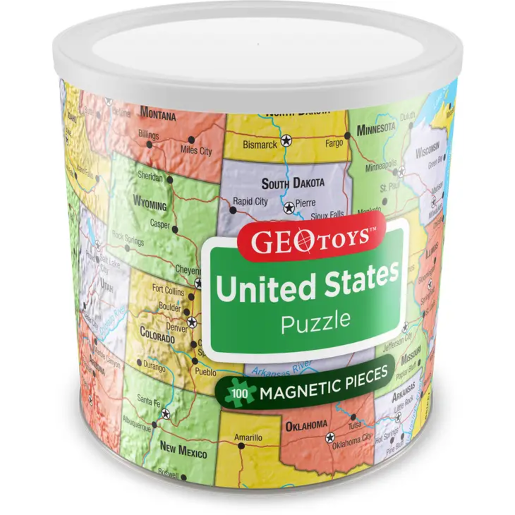 Geotoys United States Magnetic Puzzle