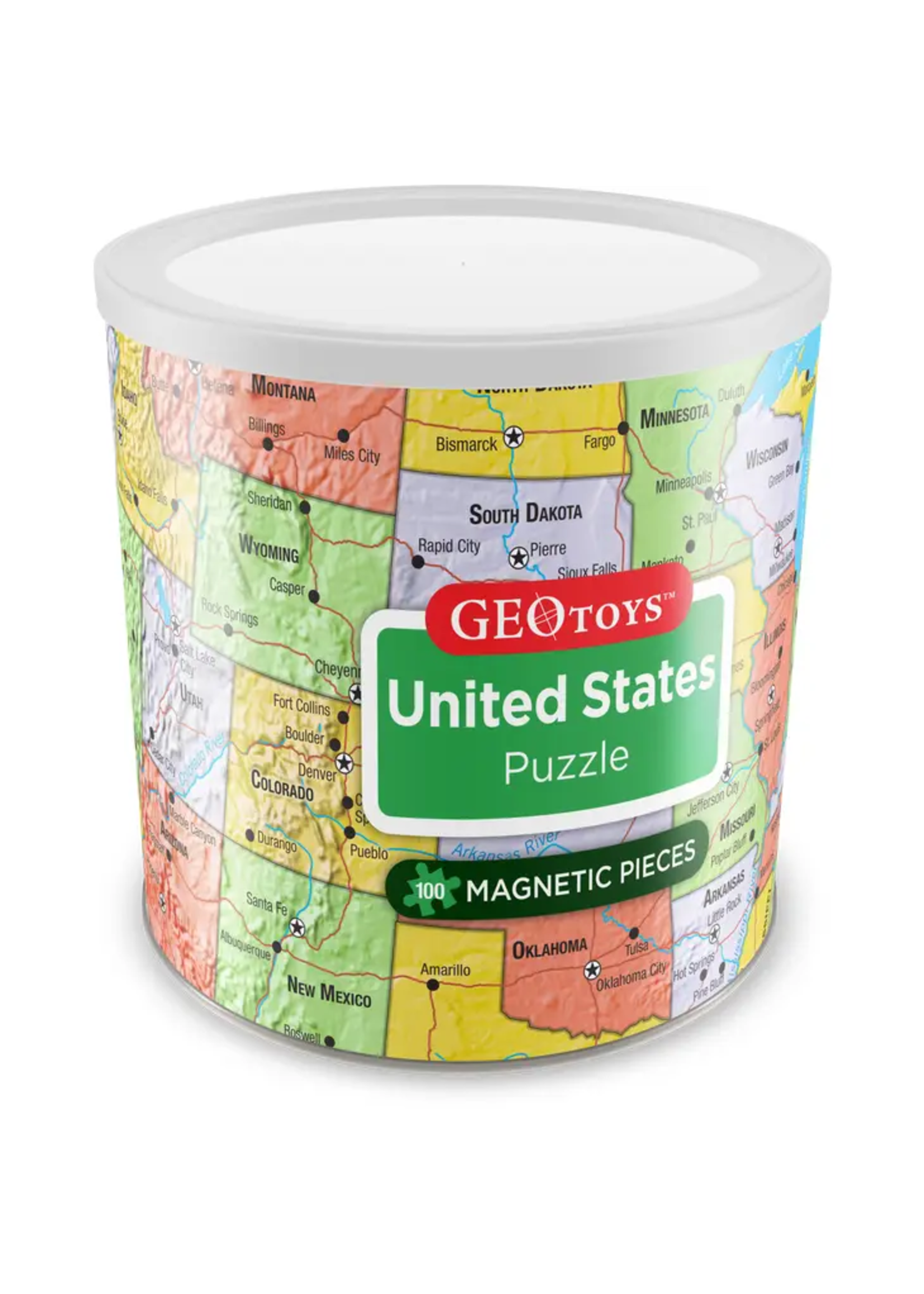 Geotoys United States Magnetic Puzzle