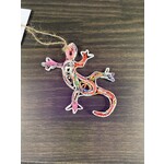 Acacia Creations Recycled Paper Gecko Ornament