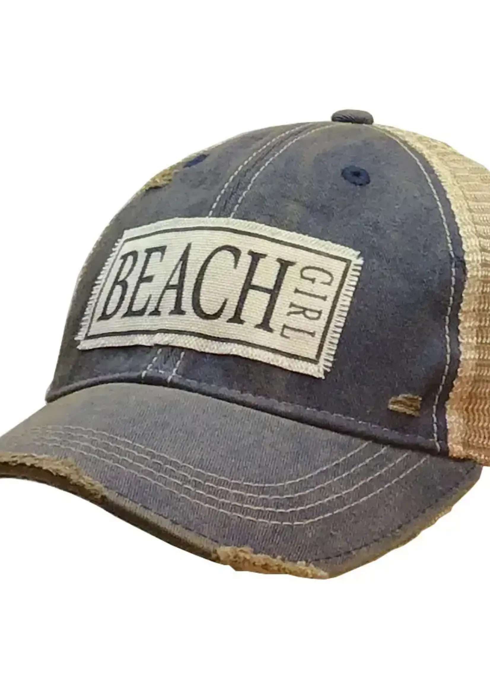 Vintage Life Trucker Hat Beach Girl