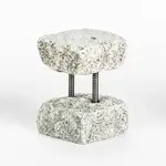 Funky Rocks Design Stand for Drink Dispenser - White