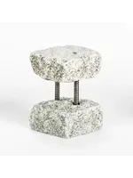 Funky Rocks Design Stand for Drink Dispenser - White