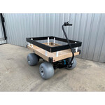 SandHopper Electric Beach Cart 30 x 40 Deck - Single Rails