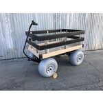 SandHopper Electric Beach Cart 30 x 48 Deck - Double Rails