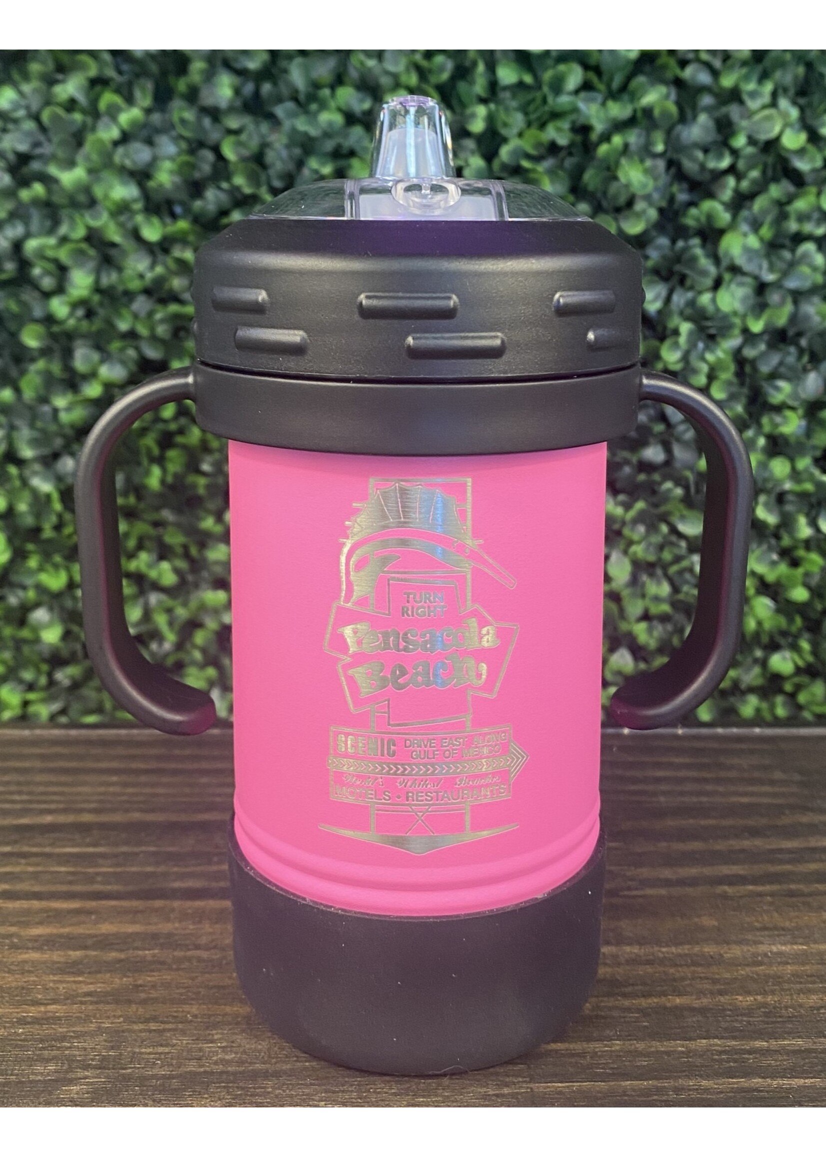 Pink Travel Mug - 12 oz