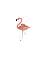 C&F Home Flamingo Beaded Glass Ornament