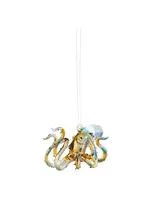 C&F Home Christmas Octopus Glass Ornament