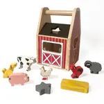 BeginAgain Barnyard Shape Sorter