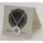 Semaki & Bird Nat. Hist Sand Dollar Necklace - Silver