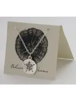 Semaki & Bird Nat. Hist Sand Dollar Necklace - Silver