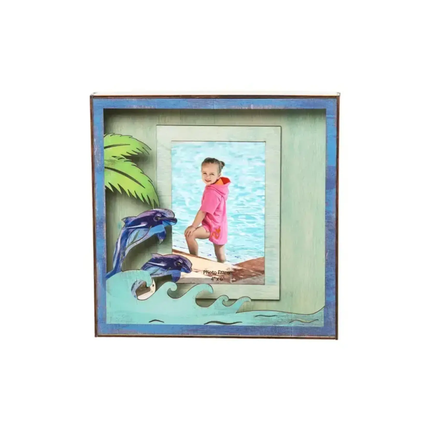 Beachcombers Dolphin Scene Led