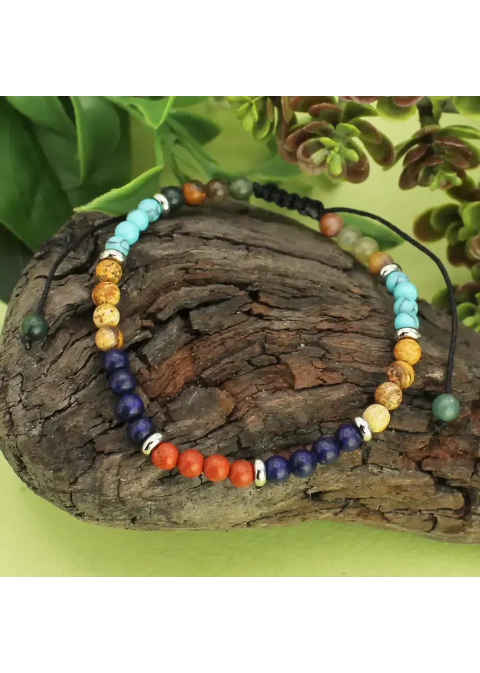 ZAD Nature All Around Multi Stone Bracelet