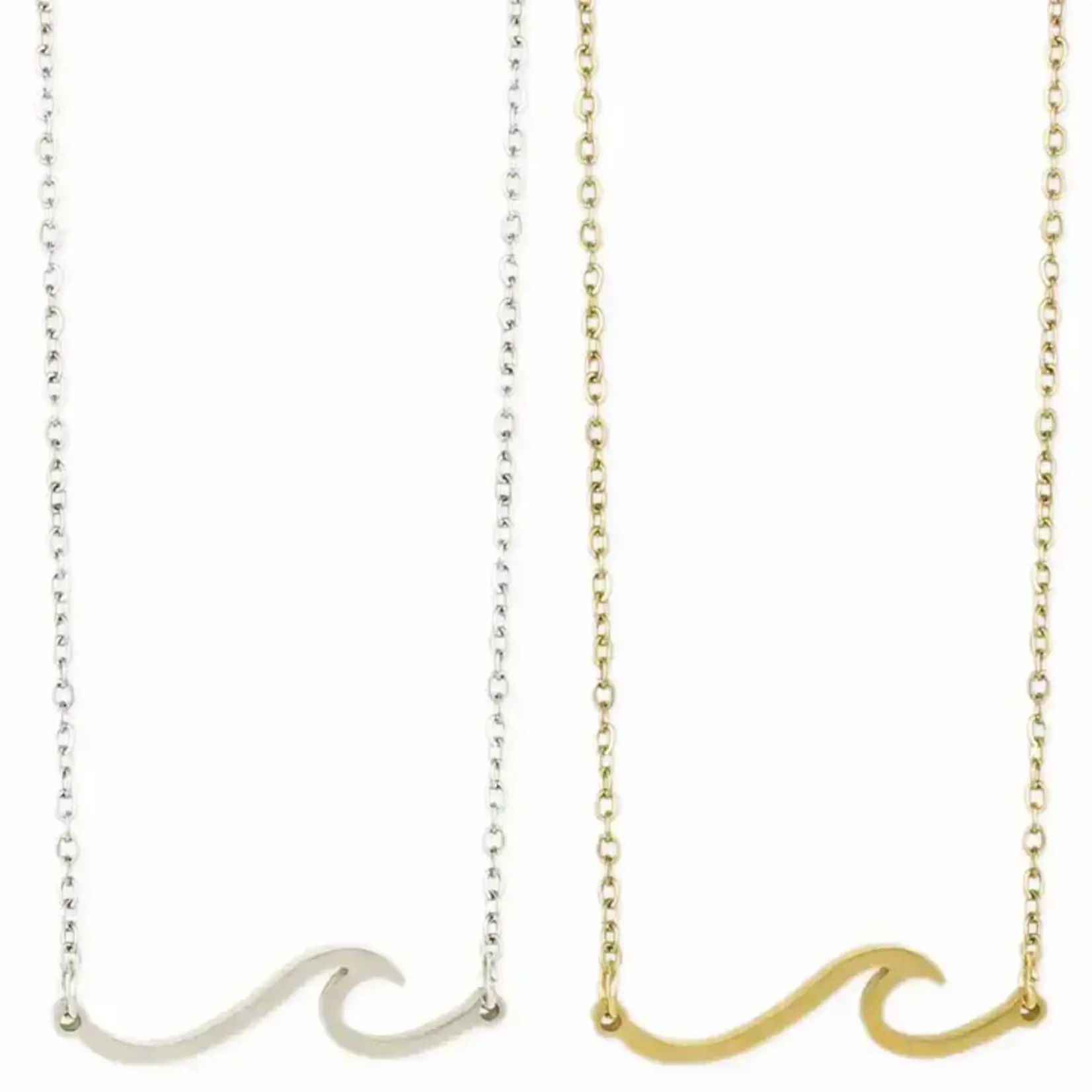 ZAD Ride The Wave Bar Necklace