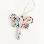 Acacia Creations Recycled Paper Dragonfly Ornament