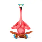 COMECO INC Yoga Pink Flamingo - Figurine