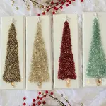 Luna & The Tides Glass Christmas Tree Art - Gold