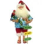 Santa's Workshop Inc. 15" Buffet Beach Claus