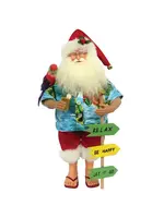 Santa's Workshop Inc. 15" Buffet Beach Claus